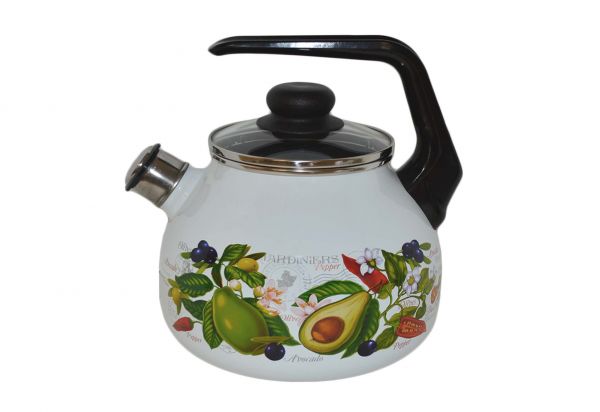 Kettle 3.0l. from St. spherical "Avocado" white 4s209ya